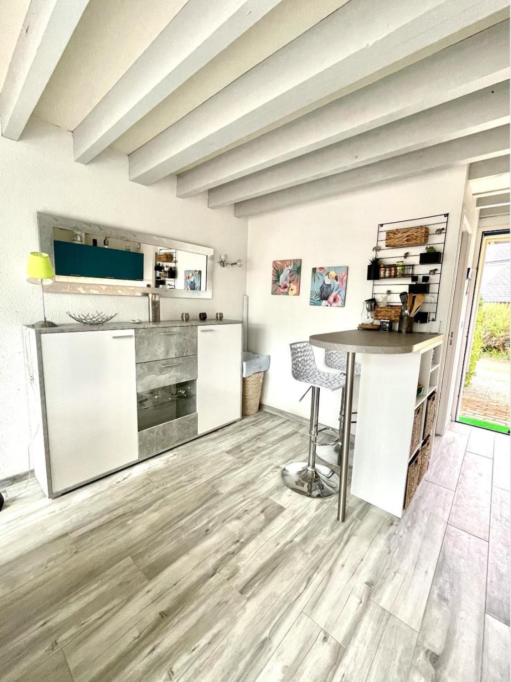 Jolie Petite Maison A 500M De La Plage D'Erdeven Exteriör bild